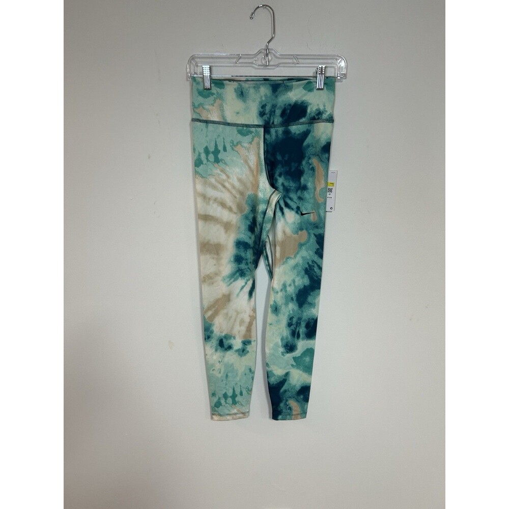 Nike Women’s Dri-Fit Tie Dye Leggings Small | High Rise Training NWT